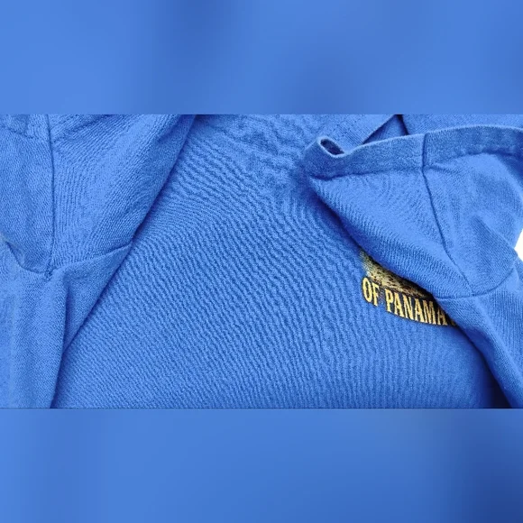 Harley Davidson Motorcycles Women's T-shirt Sz Medium Blue Panama Florida - Picture 8 of 8